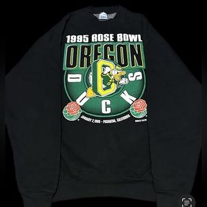 1995 Oregon Ducks Rose Bowl Sweater Size XL.